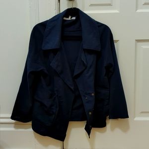 Hanger small navy blue shirt jacket